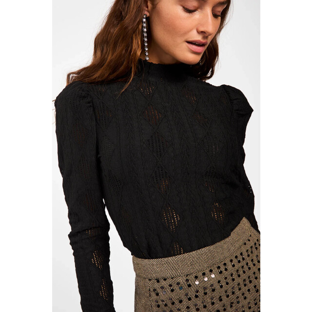 Aaiko Ivona argyle top IVONA ARGYLE TOP large