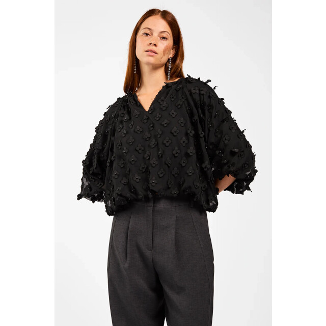 Aaiko Delany flower top DELANY FLOWER TOP large