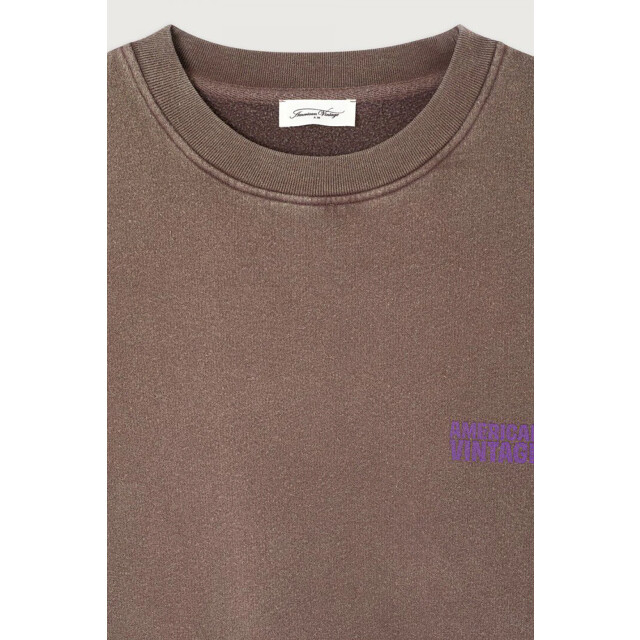 American Vintage Pli03ch25chatvi plizzy sweater PLI03CH25CHATVI PLIZZY SWEATER large