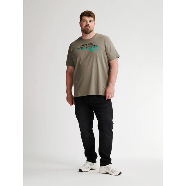 Petrol Industries Heren shirt- m-3050-tsr6020 6174 mossy stone Petrol M 3050 TSR6020 6174MossyStone large