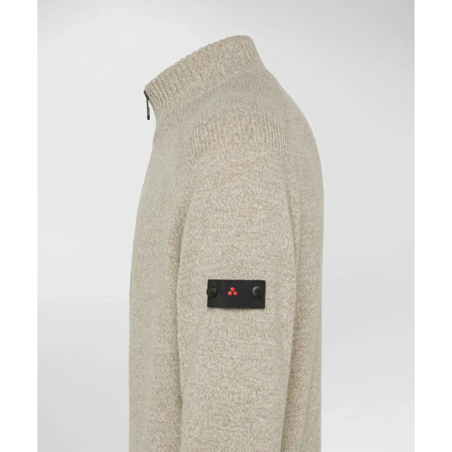 Peuterey Braille 03 wool half zip amaretto 159372112 large