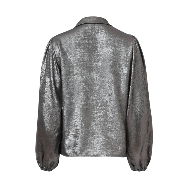 Smashed Lemon Damesglanzende top met trendy losvallende p... | 8720331383765 large