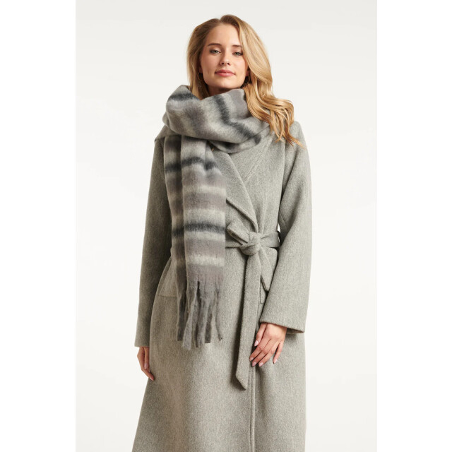 Smashed Lemon 55306 gestreepte dames sjaal | 55306-920-925 large