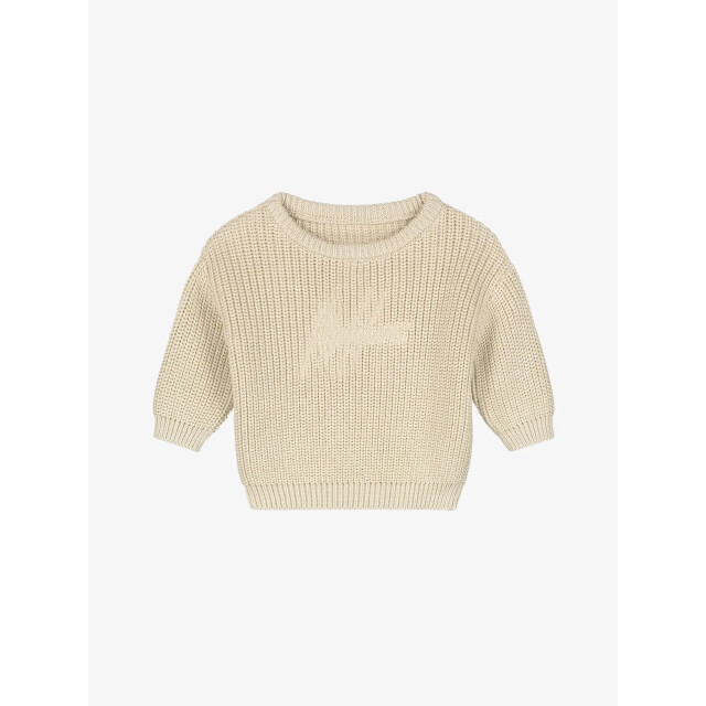 Malelions Jongens baby trui knitted MB1-AW25-03-120 large