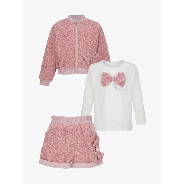 Daga Meisjes driedelige set fluffy chic M-10290-10292-10291 large