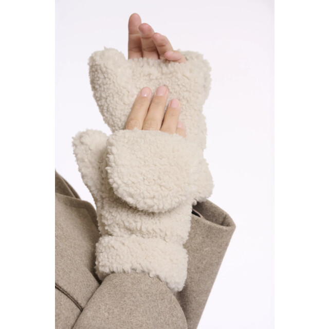 Rino & Pelle Aleida.7002512 rino en pelle teddy gloves birch Aleida.7002512 Birch large