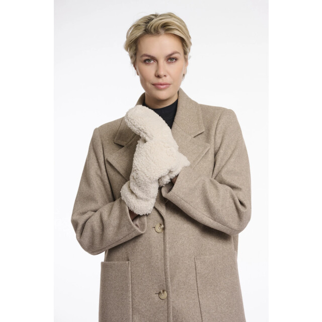 Rino & Pelle Aleida.7002512 rino en pelle teddy gloves birch Aleida.7002512 Birch large