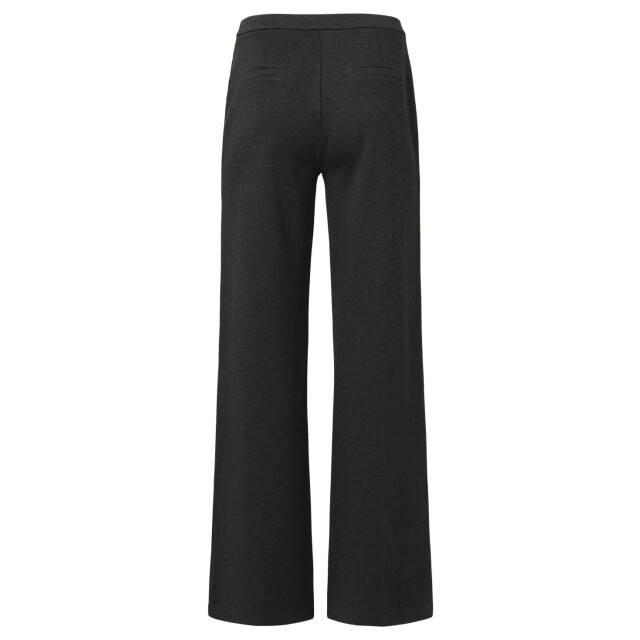 Smashed Lemon Damesstretch broek met wijde pijpen | 25636-975-S large Smashed Lemon Damesstretch broek met wijde pijpen | 25636-975-S large