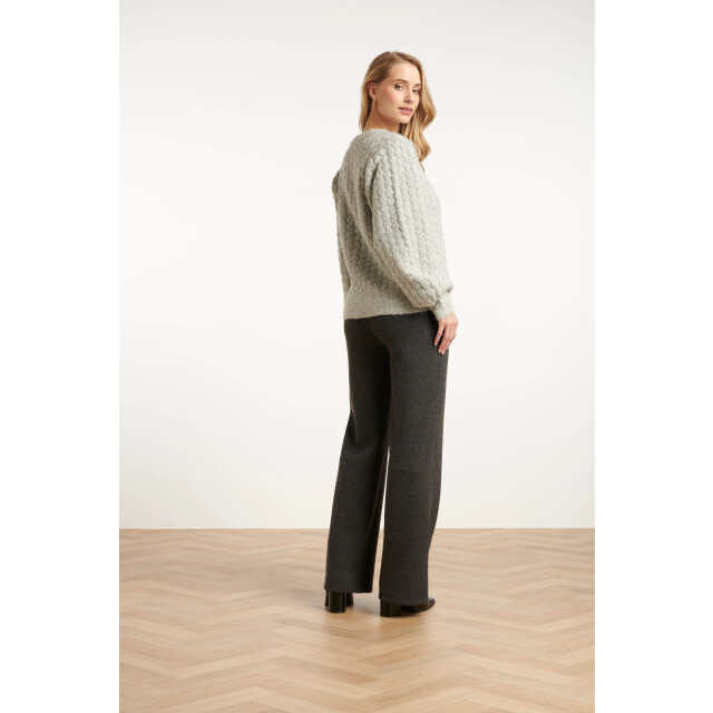 Smashed Lemon Dameslange broek met losvallende fit | 25614-975-M large Smashed Lemon Dameslange broek met losvallende fit | 25614-975-M large