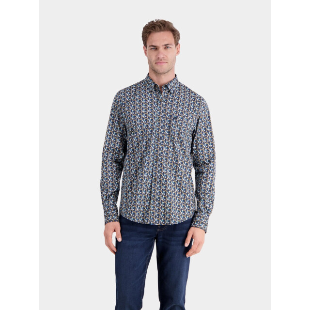Lerros Casual hemd lange mouw 2581457/756 194841 large