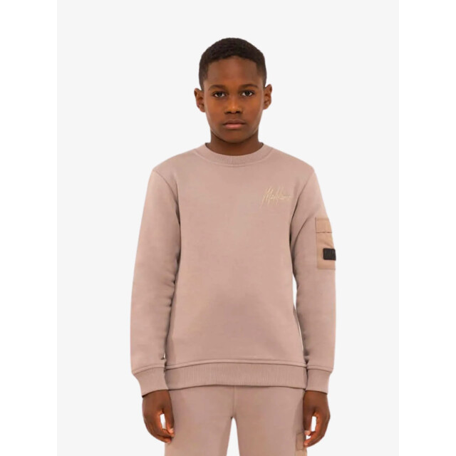 Malelions Jongens sweater nylon pocket MJ2-AW25-31-746 large