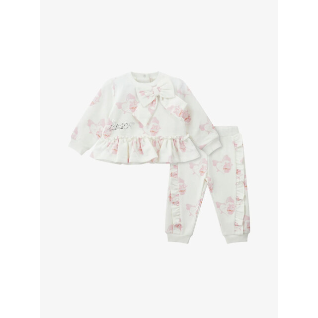 ADee Meisjes baby joggingpak jasmine snow white LA25303-1200-SNOW-WHITE large