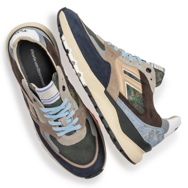 Floris van Bommel SFM-10154-51-01 Veterschoenen Groen SFM-10154-51-01 large