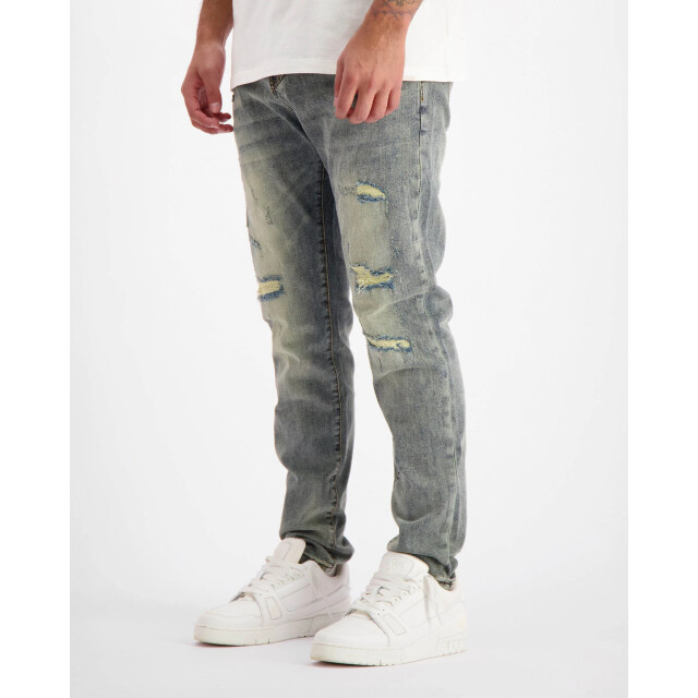 Black Bananas Slim repaired broek 63002 large