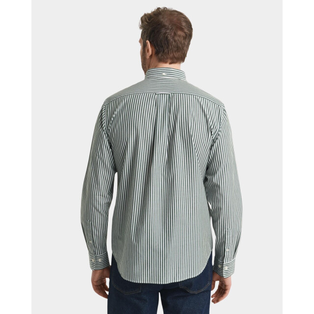 Gant Casual hemd lange mouw reg classic poplin stripe shi 3000130/338 199074 large