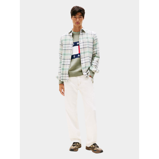Tommy Hilfiger Overshirt tjm reg flannel check shirt e dm0dm22024/0h7 199188 large