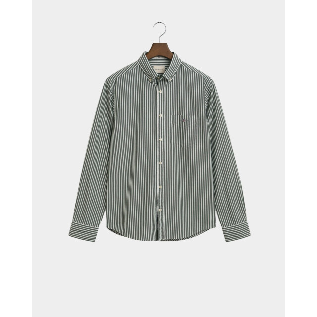 Gant Casual hemd lange mouw reg classic poplin stripe shi 3000130/338 199074 large