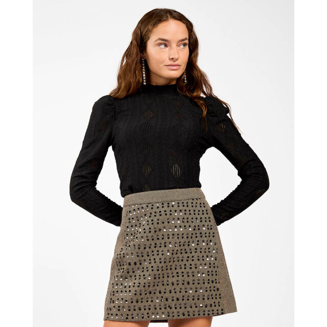 Aaiko Top lange mouw ivona argyle pes Aaiko Top lange mouw IVONA ARGYLE PES large