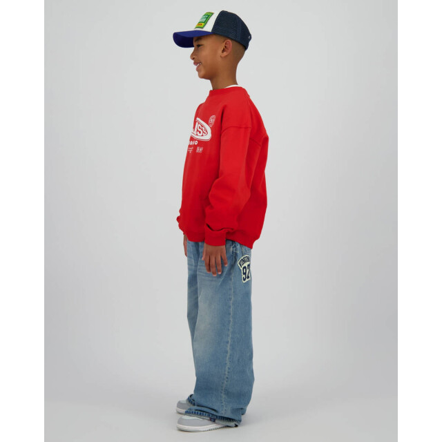 Vingino Vingino Sweat AW25KB340145 Sweaters Rood Vingino Sweat AW25KB340145 large