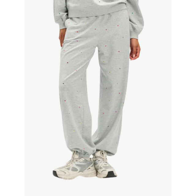 Refined Department Dames joggingbroek jazz oversized studs grey melange R2509122779-960 large