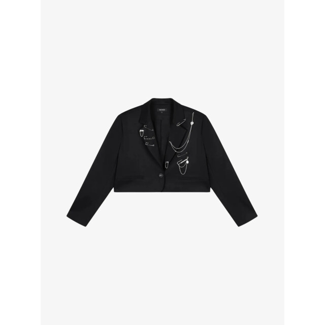 Refined Department Dames blazer niv cropped embellished R2509449788-999 large
