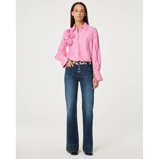 Fabienne Chapot Blouse lange mouw cltbls39 rosette Fabienne Chapot Blouse lange mouw CLTBLS39 ROSETTE large