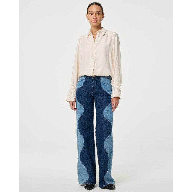 Fabienne Chapot Blouse lange mouw cltbls42 pearl Fabienne Chapot Blouse lange mouw CLTBLS42 PEARL large