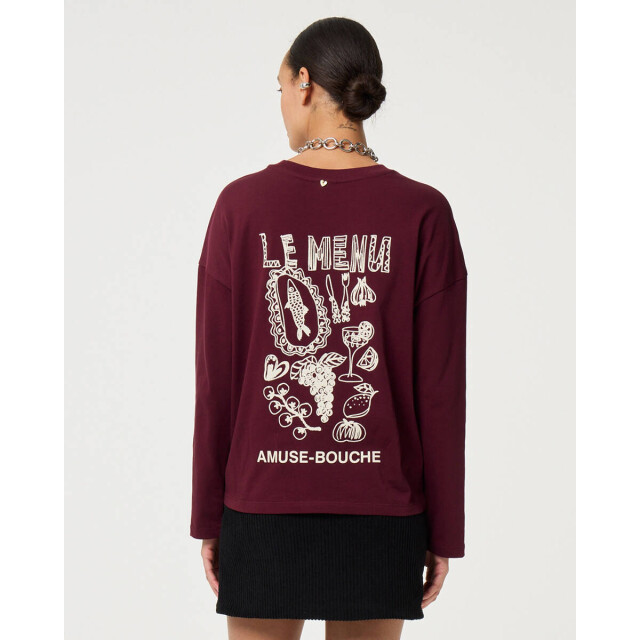 Fabienne Chapot T-shirt clttsh10 phileine Fabienne Chapot Top lange mouw CLTTSH10 PHILEINE large