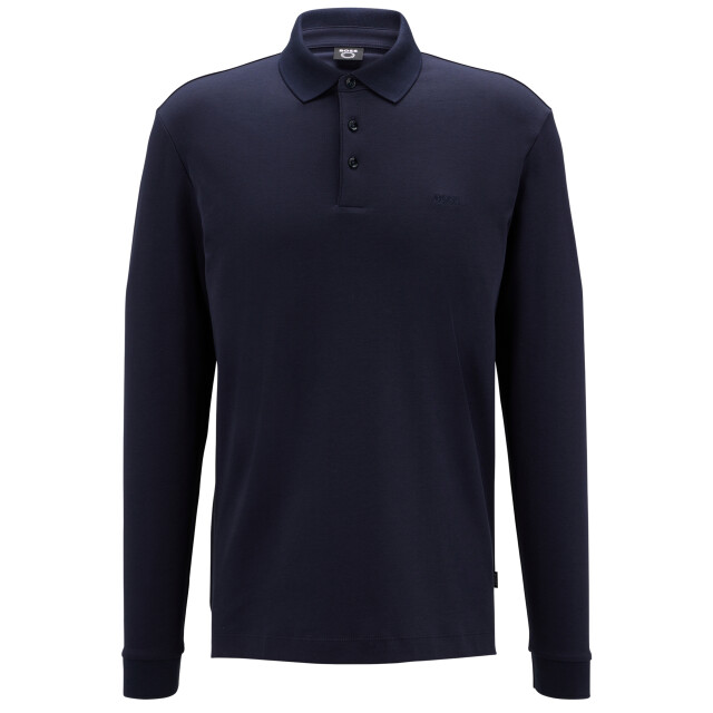 Hugo Boss Pado polo met lange mouwen 076907-001-XXXL large