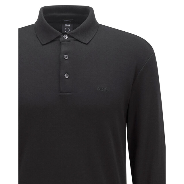 Hugo Boss Pado polo met lange mouwen 076910-001-M large