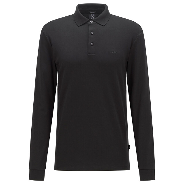 Hugo Boss Pado polo met lange mouwen 076910-001-M large