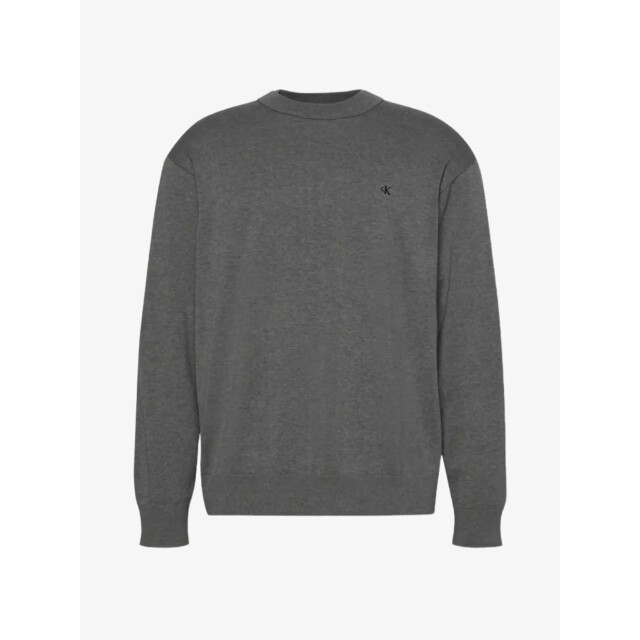 Calvin Klein Heren trui knit medium grey LV04RC309G-P7E large