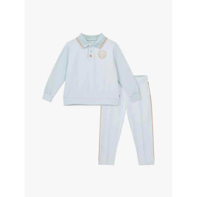 Mitch & Son Jongens joggingpak jordan polo sky blue MS25411-4005-SKY-BLUE large