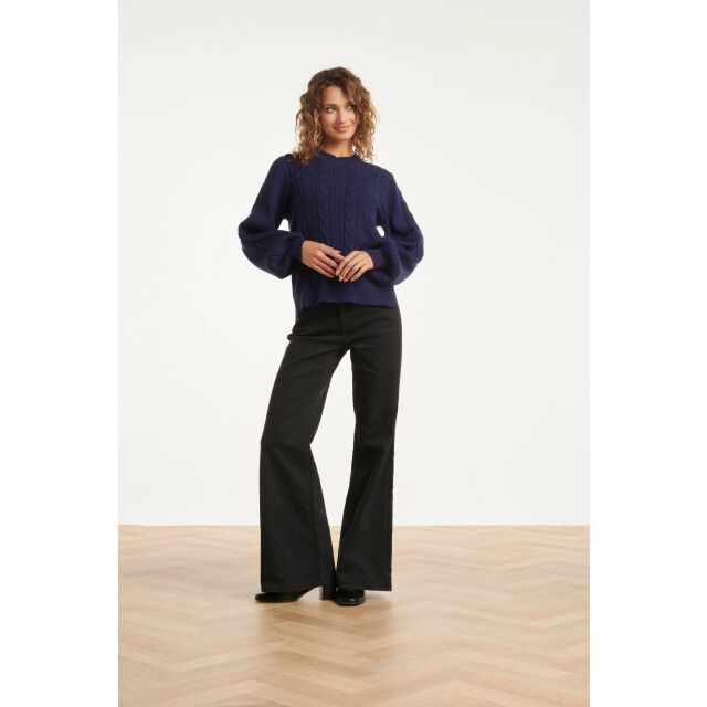 Smashed Lemon Mediumblauwe flared jeans | 8720331382973 large