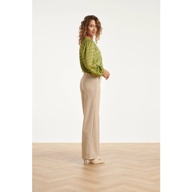 Smashed Lemon Damesblouse met structuur | 8720331390534 large