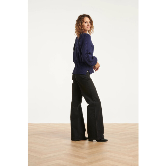 Smashed Lemon Mediumblauwe flared jeans | 8720331382973 large