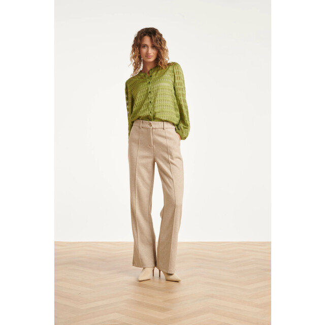 Smashed Lemon Damesblouse met structuur | 8720331390534 large