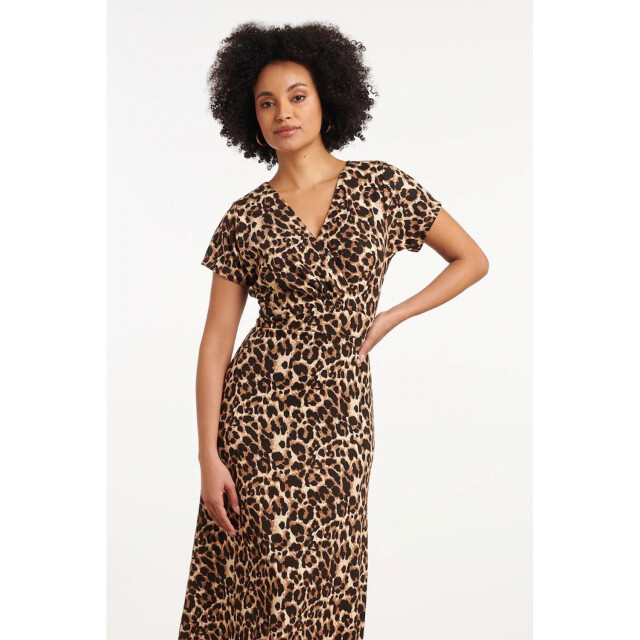 Smashed Lemon 35102 Dress Leopard sand-multi 35102 large Smashed Lemon 35102 Dress Leopard sand-multi 35102 large