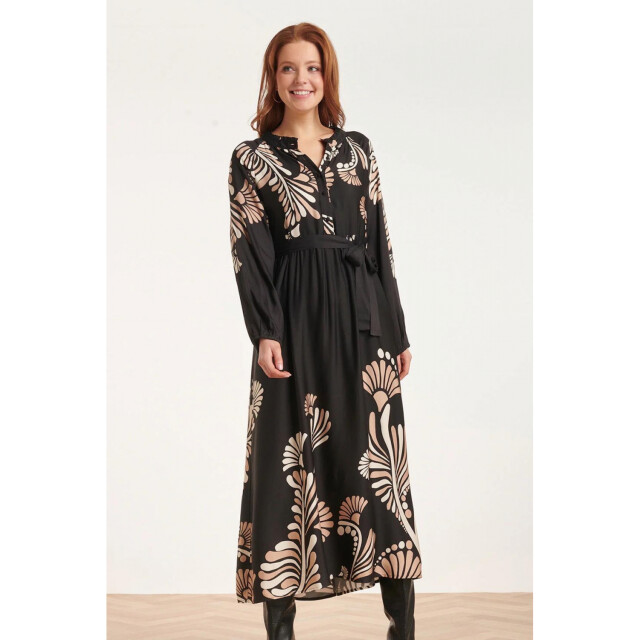 Smashed Lemon 24532 Dress Black - Sand 24532 large Smashed Lemon 24532 Dress Black - Sand 24532 large