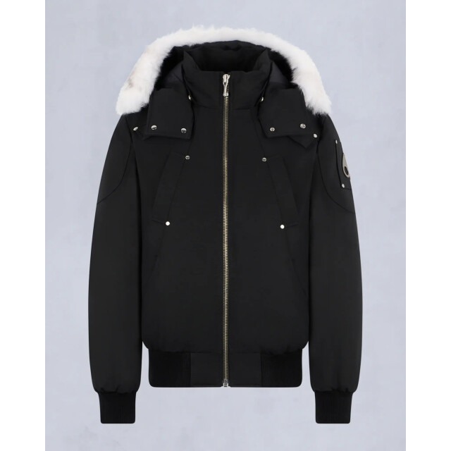 Moose Knuckles Men original ballistic bomber natural shearling 159437147 large