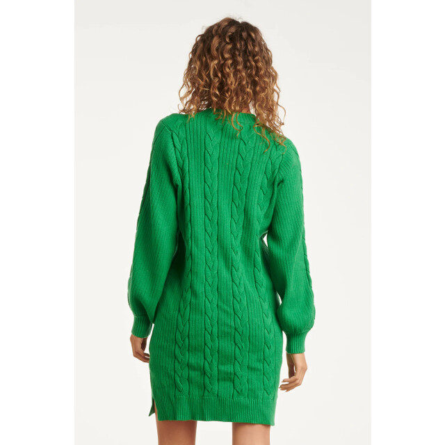 Smashed Lemon Damesgestructureerd gebreide jurk | 25507-530-XL large Smashed Lemon Damesgestructureerd gebreide jurk | 25507-530-XL large