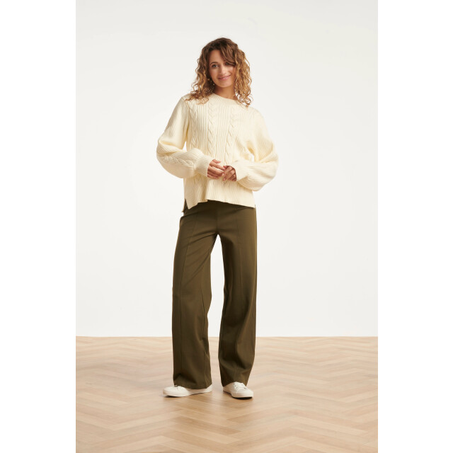 Smashed Lemon Damesgestructureerd gebreide trui | 8720331368410 large