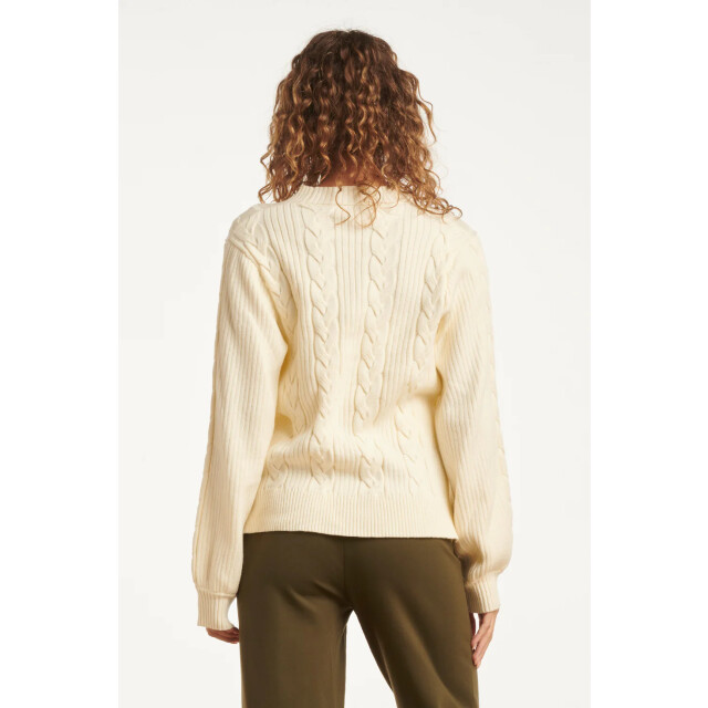 Smashed Lemon Damesgestructureerd gebreide trui | 8720331368410 large