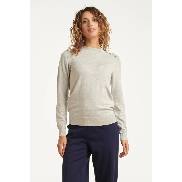 Smashed Lemon Damesgebreide top met lurex | 8720331367697 large