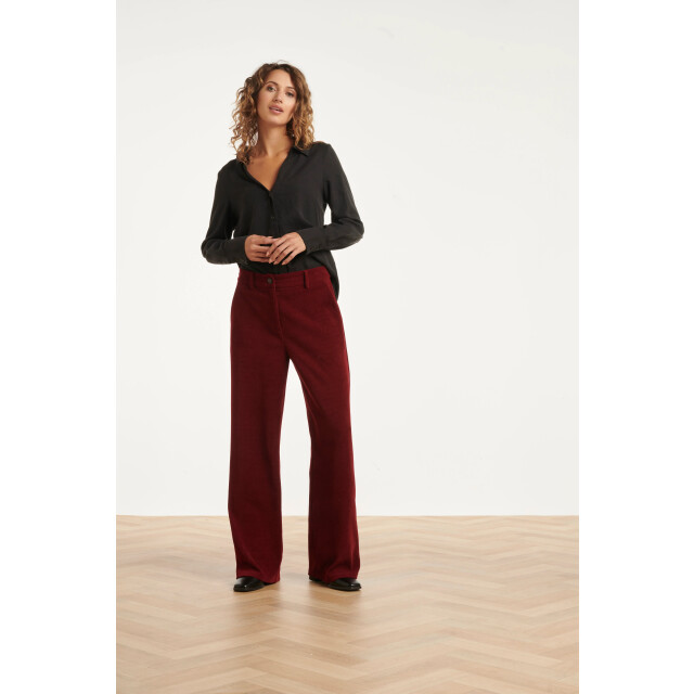 Smashed Lemon Doorknoopshirt met v hals & kraag | 8720331380320 large