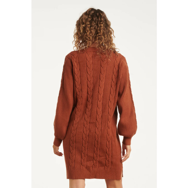 Smashed Lemon Damesgestructureerd gebreide jurk | 25507-740-4XL large Smashed Lemon Damesgestructureerd gebreide jurk | 25507-740-4XL large
