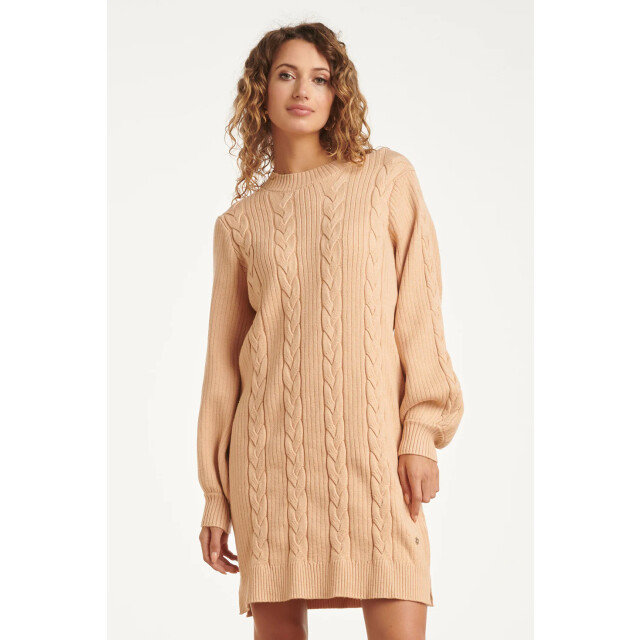 Smashed Lemon Damesgestructureerd gebreide jurk | 25507-735-4XL large Smashed Lemon Damesgestructureerd gebreide jurk | 25507-735-4XL large