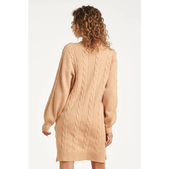 Smashed Lemon Damesgestructureerd gebreide jurk | 25507-735-4XL large Smashed Lemon Damesgestructureerd gebreide jurk | 25507-735-4XL large
