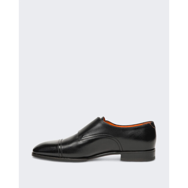 Santoni Heren double buckle loafer MCAD19027JJ6BNTG-N01 large