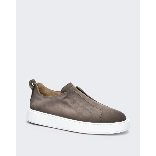Santoni Heren victor sneaker nubuck MBCD21995BARKFEH-E81 large
